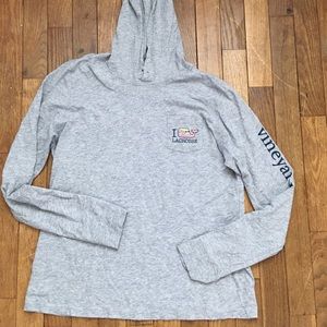 Vineyard Vines Long Sleeve Tee with Hood